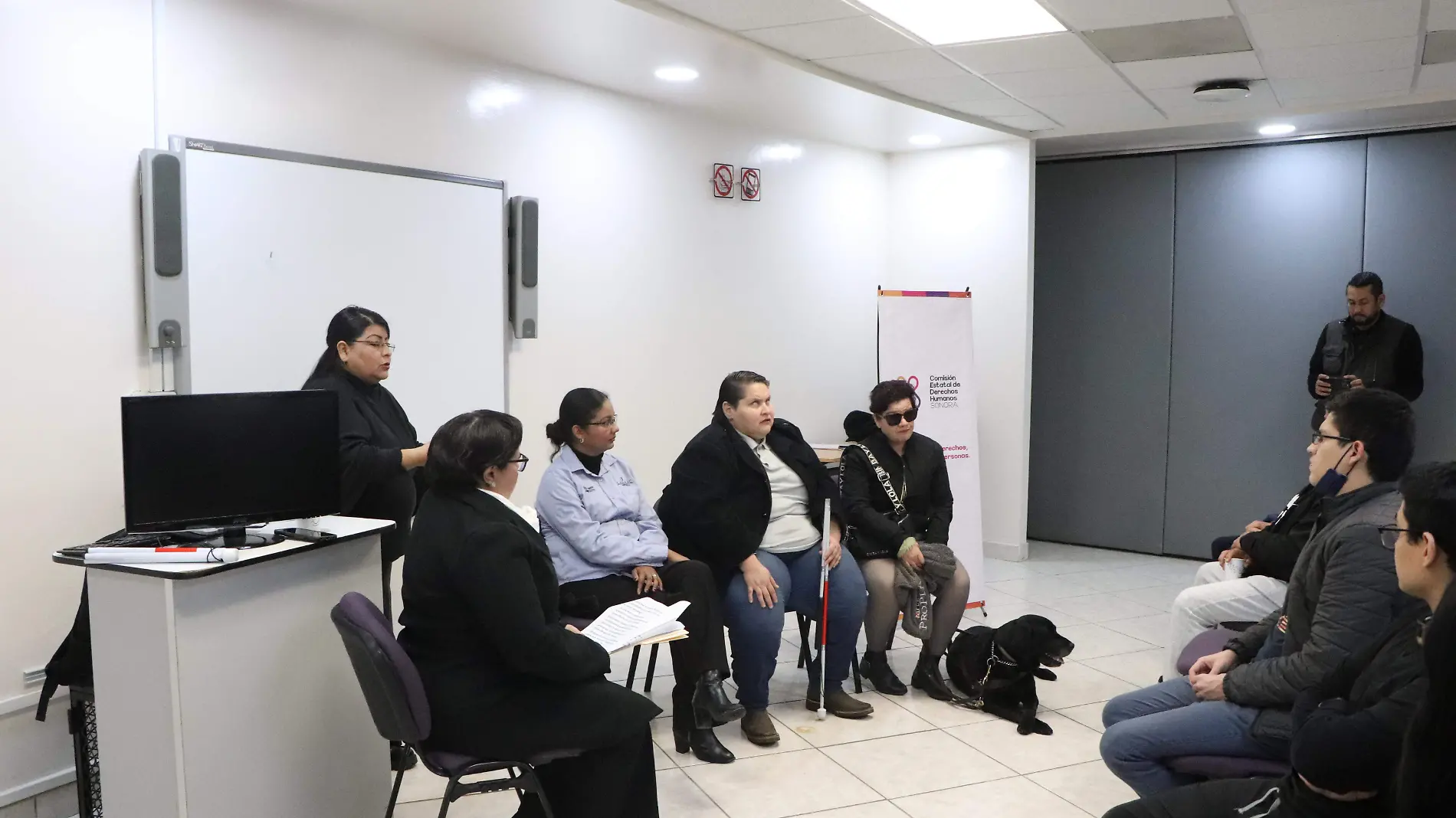 Conversatorio Unison Desifrando el Sistema de Braile inclusion 